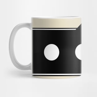 Speech Bubble - Ellipses - Black Mug